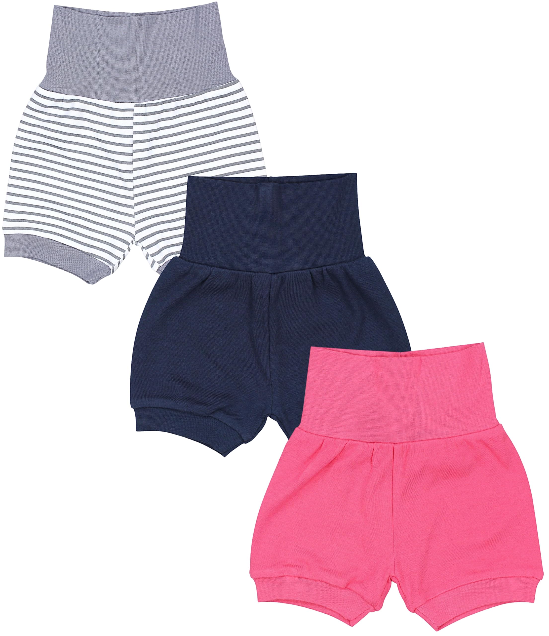 TupTam Shorts Bébé pour Filles Lot de 3