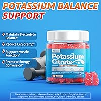 Vista 4 de Suplemento de zinc y magnesio con citrato de potasio 1000 mg Gummeis para mujeres y hombres