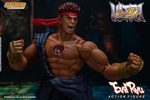 Miniatura 5 de Storm Collectibles - Ultimate Street Fighter IV - Evil Ryu, figura de acción 1/12