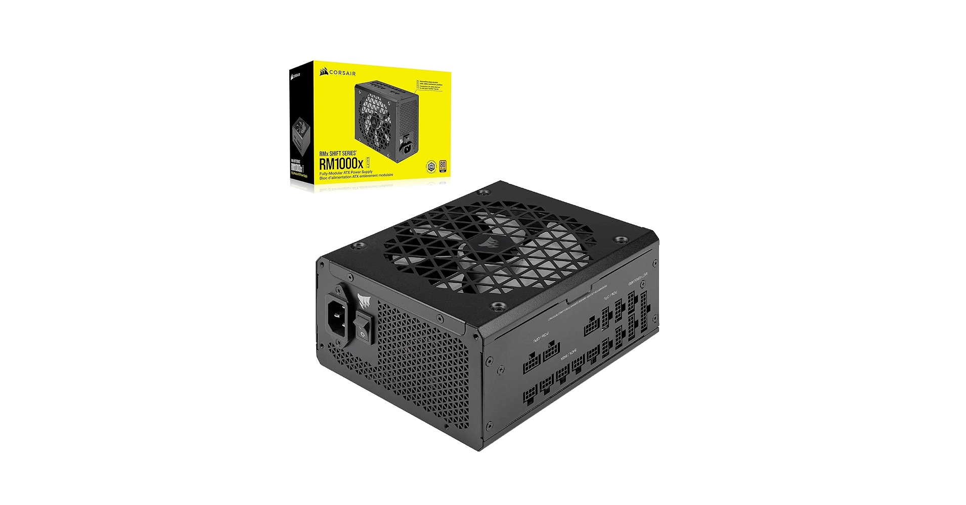 CPU Corsair RM1000x-1000W Amazon.com: CORSAIR RM1000x Shift Fully Modular ATX Power