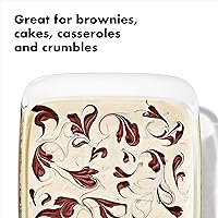 Vista 25 de Oxo Good Grips - Plato para hornear de vidrio, seguro, de 3 cuartos de galón, con tapa, 9 x 13