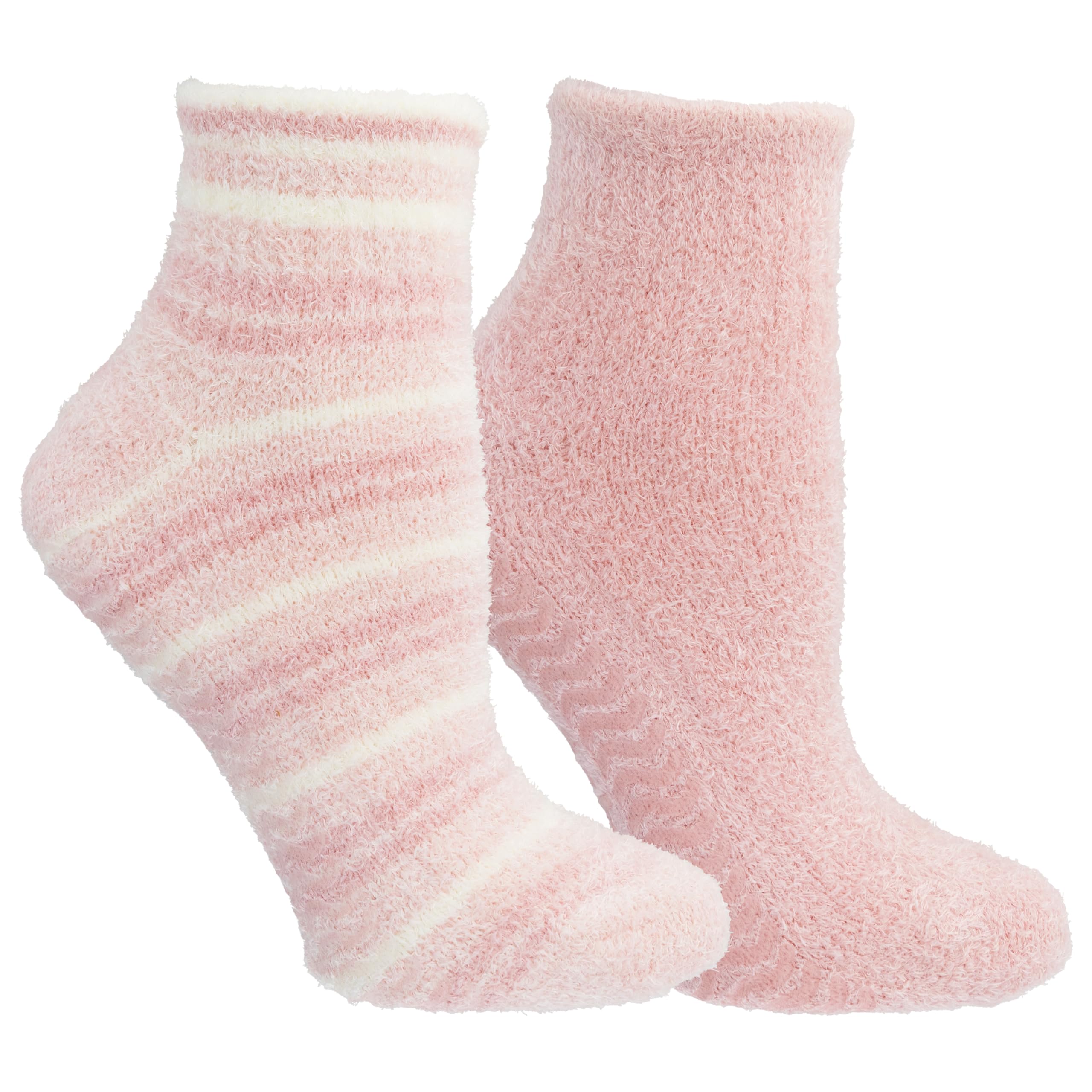 Dr. Scholl's Women's Cozy Soothing Moisturizing Gripper Spa Low Cut Socks