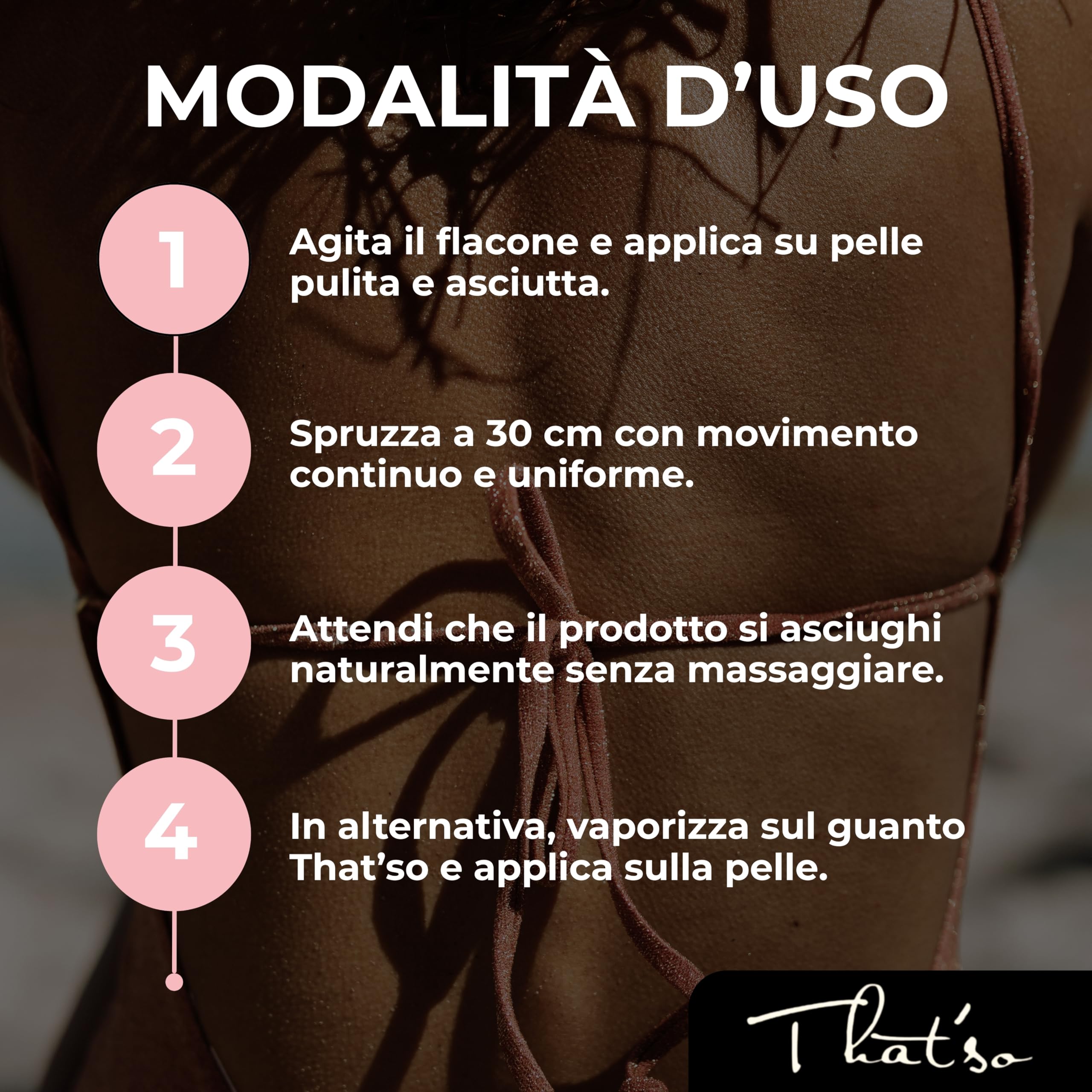 On The Go Extra Dark Spray Autoabbronzante Viso e Corpo 125ml Abbronzatura Istantanea Naturale Bronzea Pigmento Naturale Bronzo Dorato Formula Anti-Aging con Aloe Vera Migliora Elasticità della Pelle