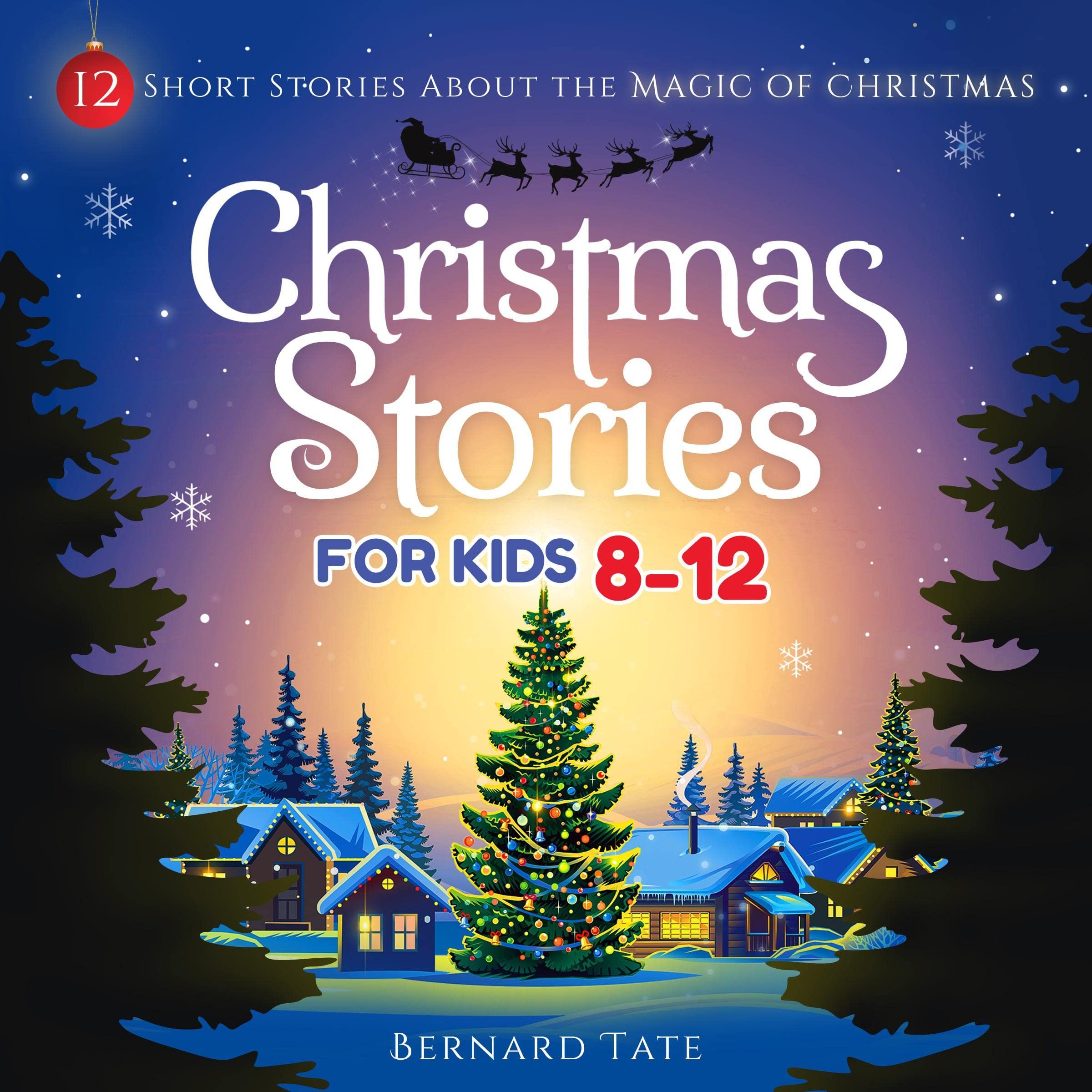Cover art for Christmas Stories for Kids 8-12