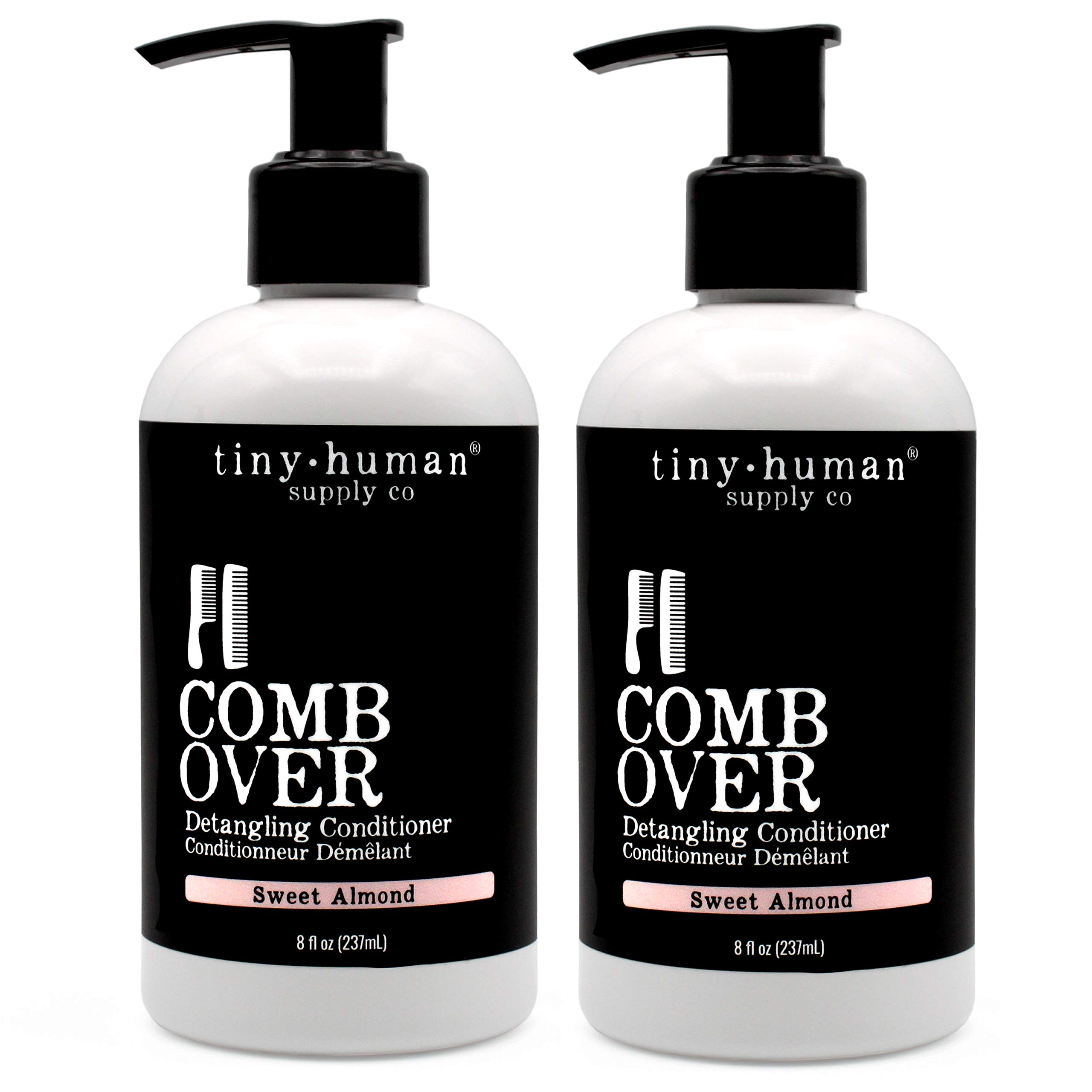 Comb Over Detangling Hair Conditioner 2-pack, Citrus Burst, 8oz, Made for Baby, Toddlers and Big Kids