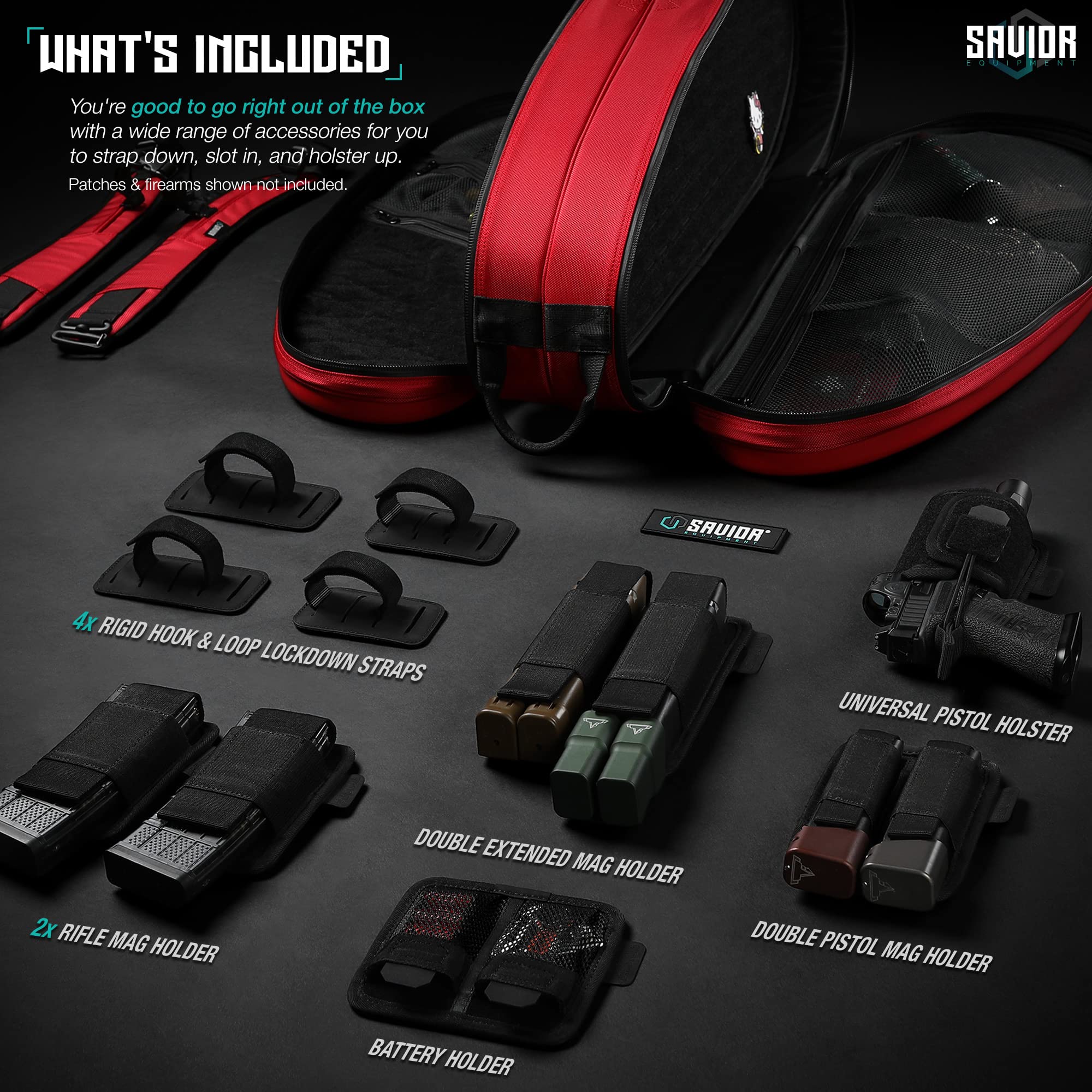 Buy Savior Equipment Pro Touring Tactical Tennis Bag 30" Double SBR