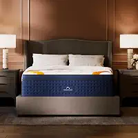 DreamCloud Colchão Queen Premier Rest de 35,5 cm – Espuma de memória híbrida de luxo – Teste noturno 365 – Camadas premium para alívio de pressão – Garantia eterna – Colchão em uma caixa – Certificado