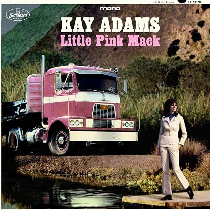 Little Pink Mack (PINK VINYL) por Kay Adams, capa do álbum