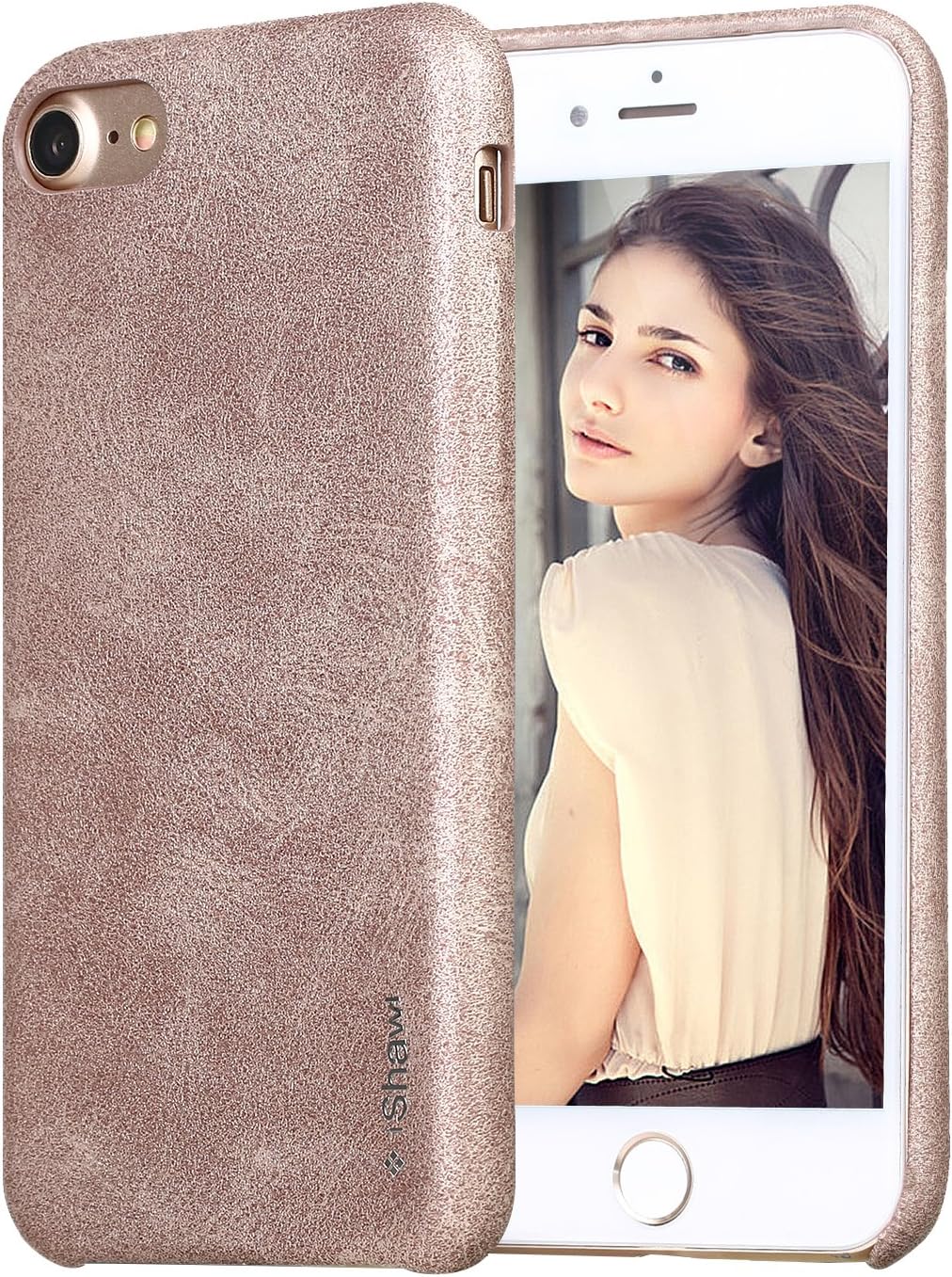 iPhone7 (4.7) Case, Gold, iShawl Premium iPhone7 (4.7) PU