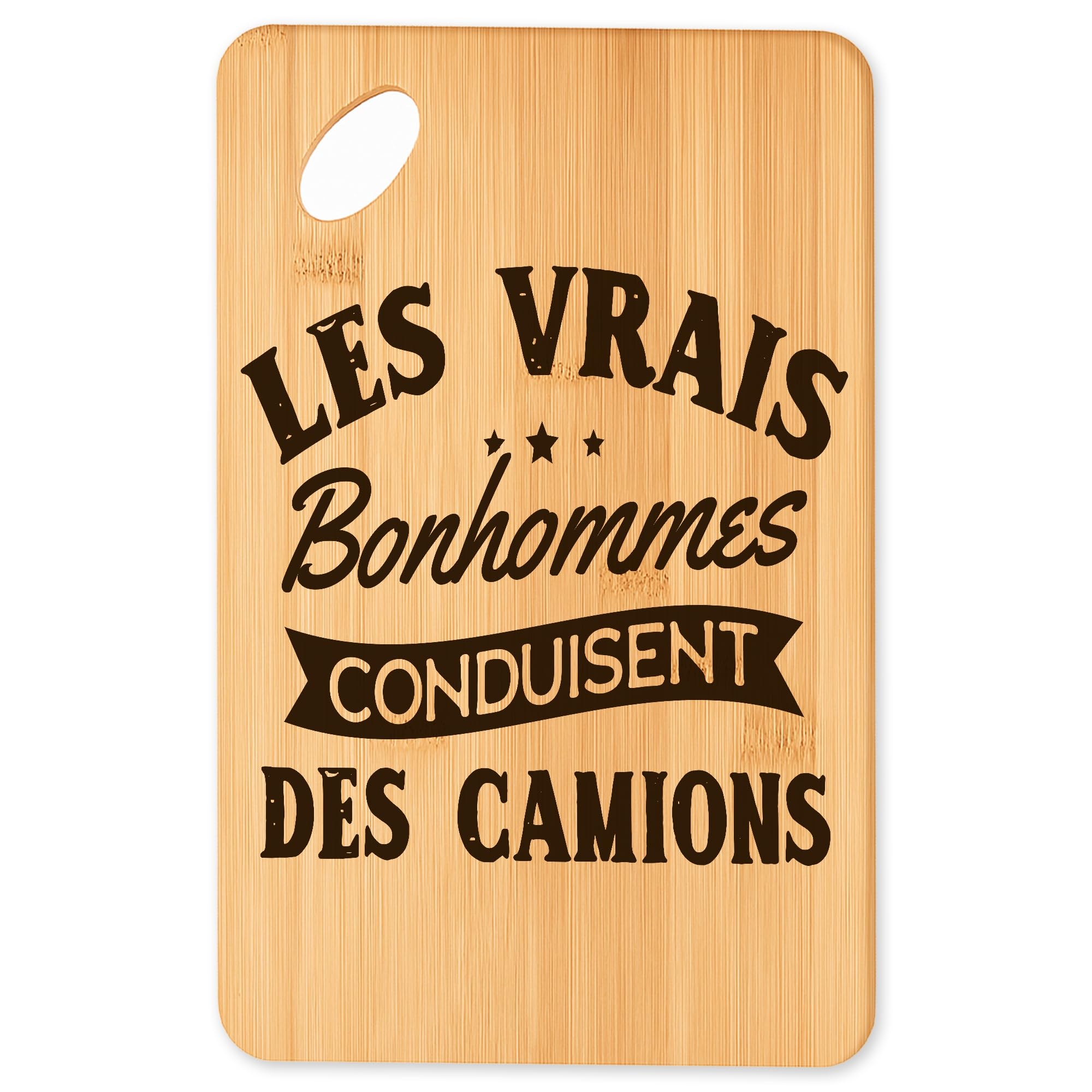 Planche à découper Routier 9 en bambou durable pour l'apéro