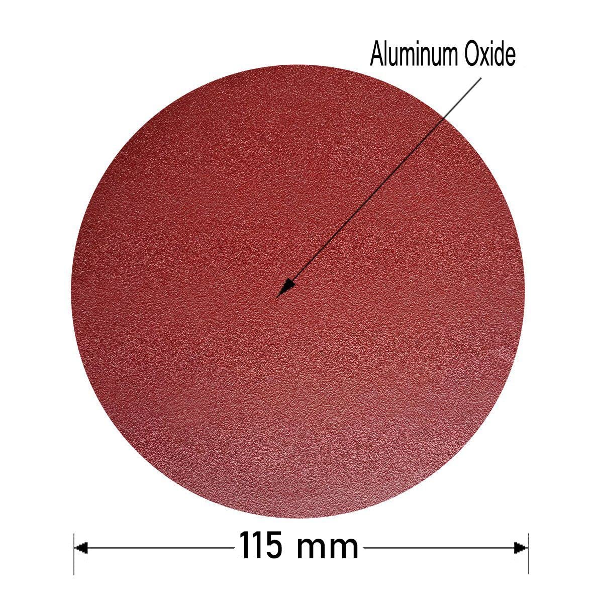 Cırt Zımpara Seti + Matkap Aparatı 115 mm (10 Parça)