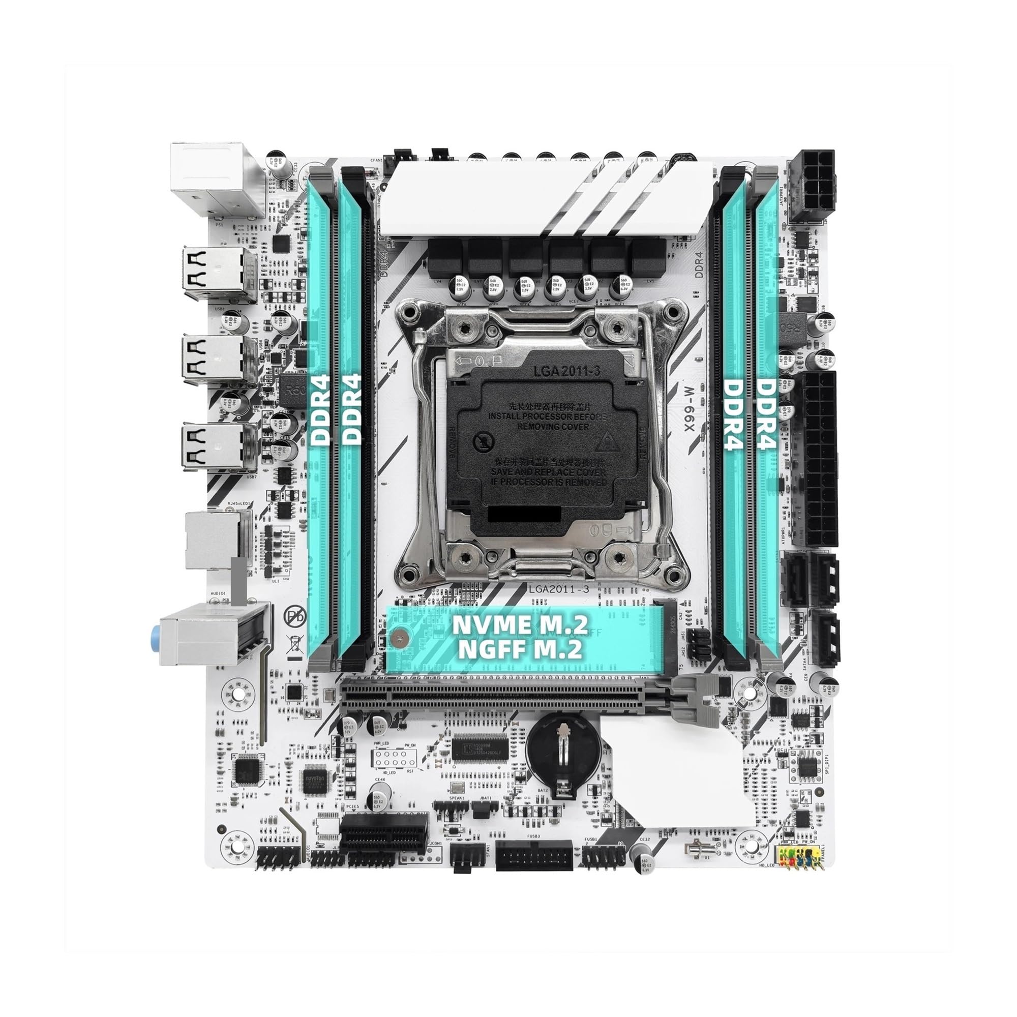 Amazon.com: X99-W Motherboard Set Kit with LGA2011-3 Xeon E5