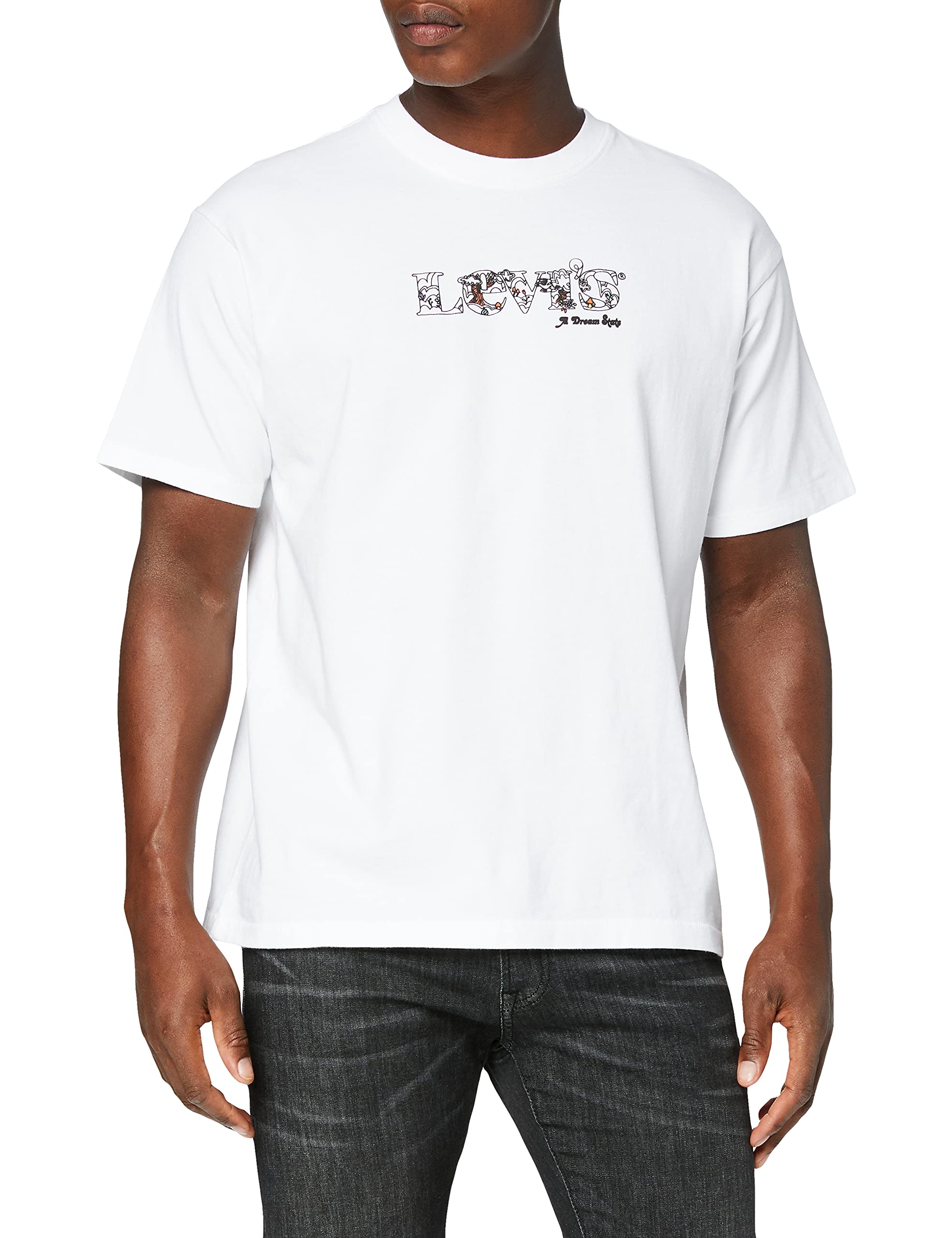 Levi's Vintage Fit Graphic tee Mv Logo Fill WH Camiseta para Hombre