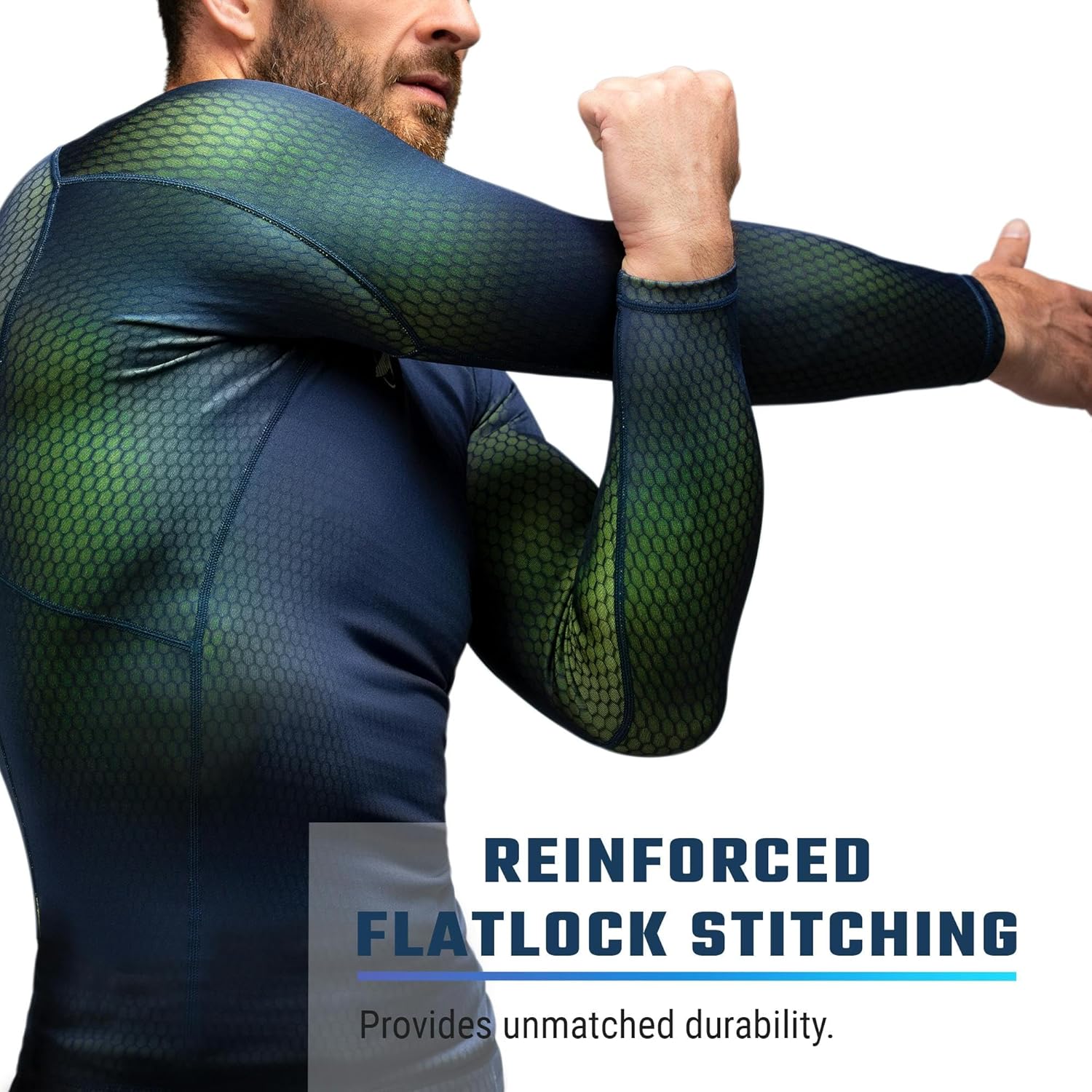 Hayabusa Fusion Long Sleeve Jiu Jitsu Rashguard - Image 5