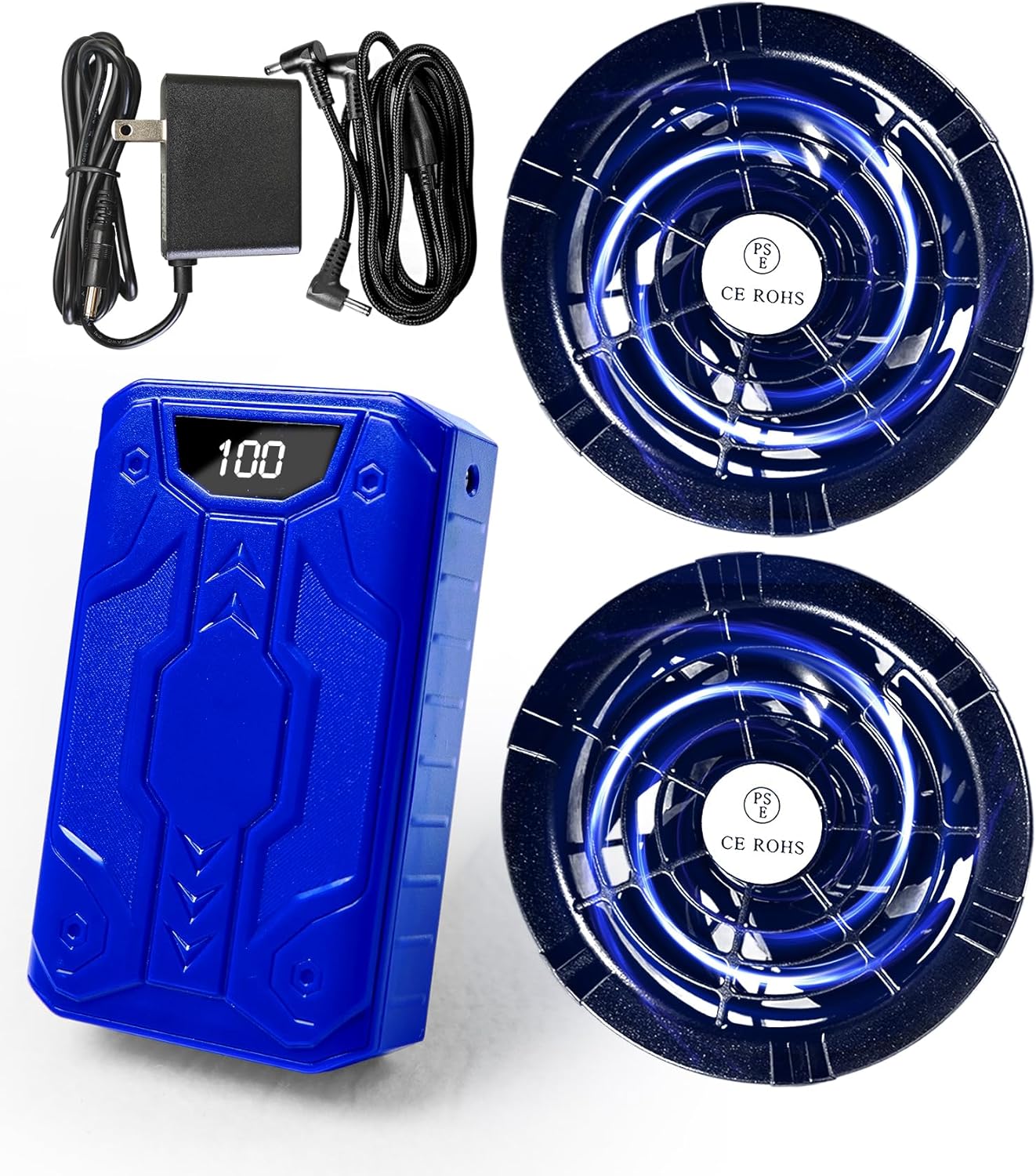 Bulonchi] ペルチェ ベスト【2025超大冷却面・冷却ブレート付き