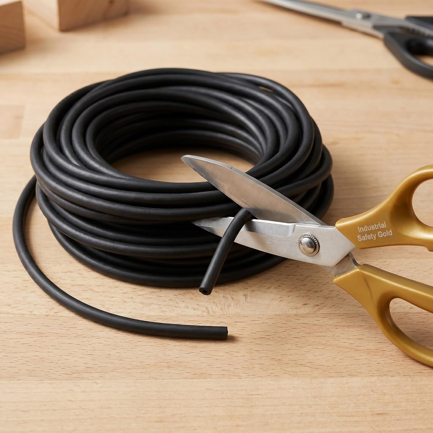 3pcs Epdm Rubber Backer Rod 1/4in X 33ft, Flexible Foam Caulk Saver for Concrete Joints and Wall Cracks, Easy Installation for Outdoor Use and Sidewalk Joint Filling
