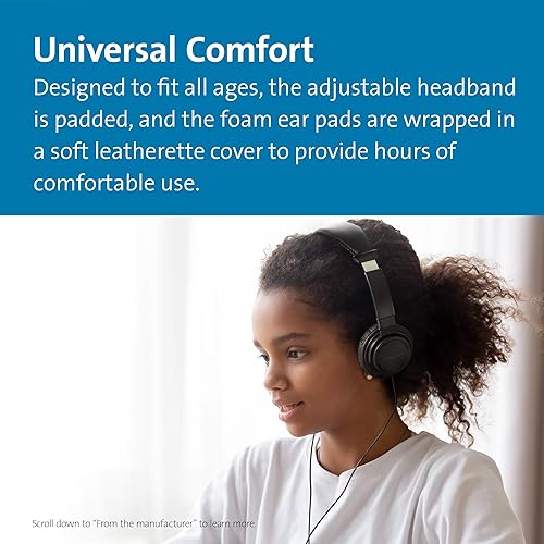 Miniatura 38 de Kensington Auriculares USB de alta fidelidad con micrófono (K97601WW), color negro