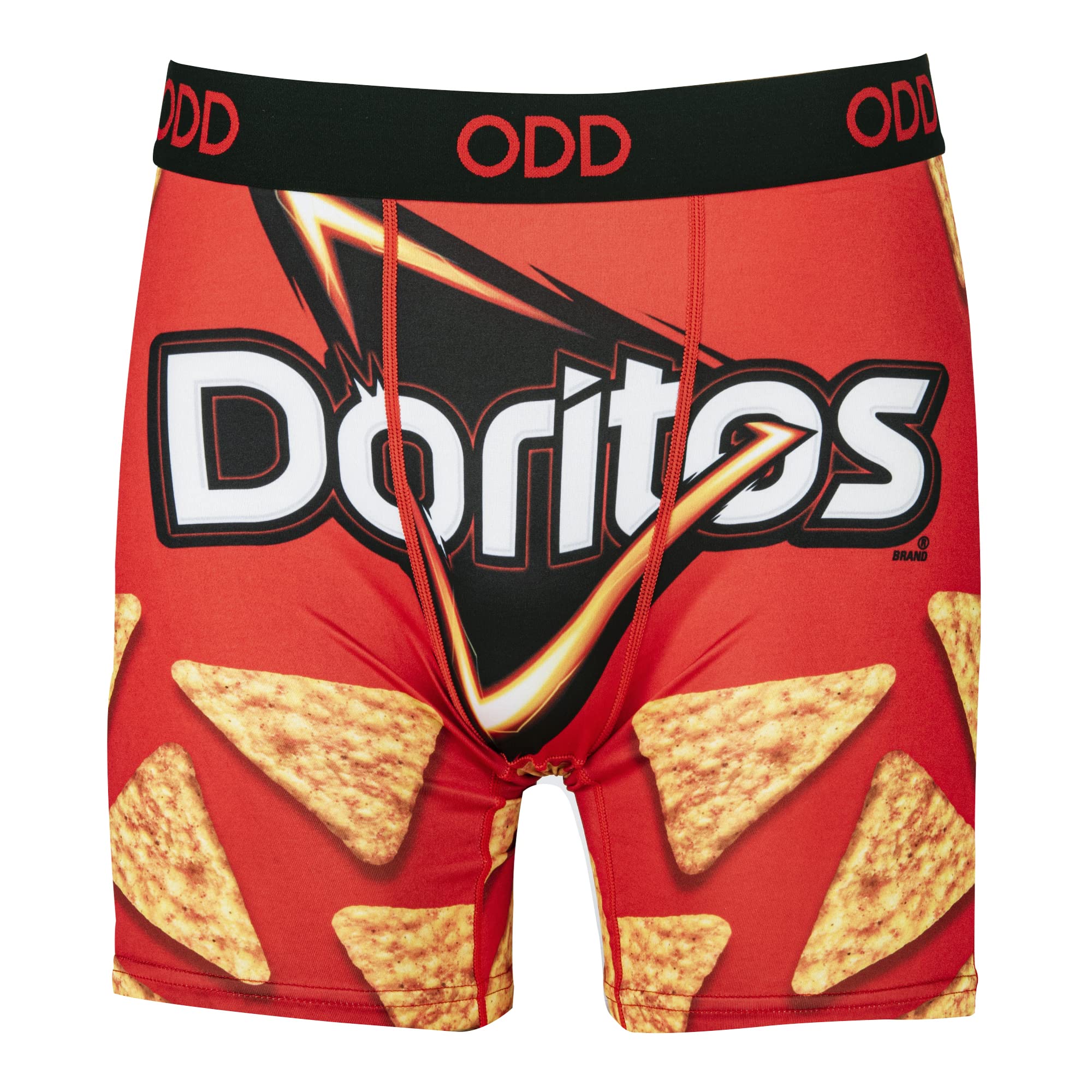 Odd Sox - Doritos Brands Boxer Briefs - Unisex Sizing - Snack Food Underwear- Novelty Apparel - Gift