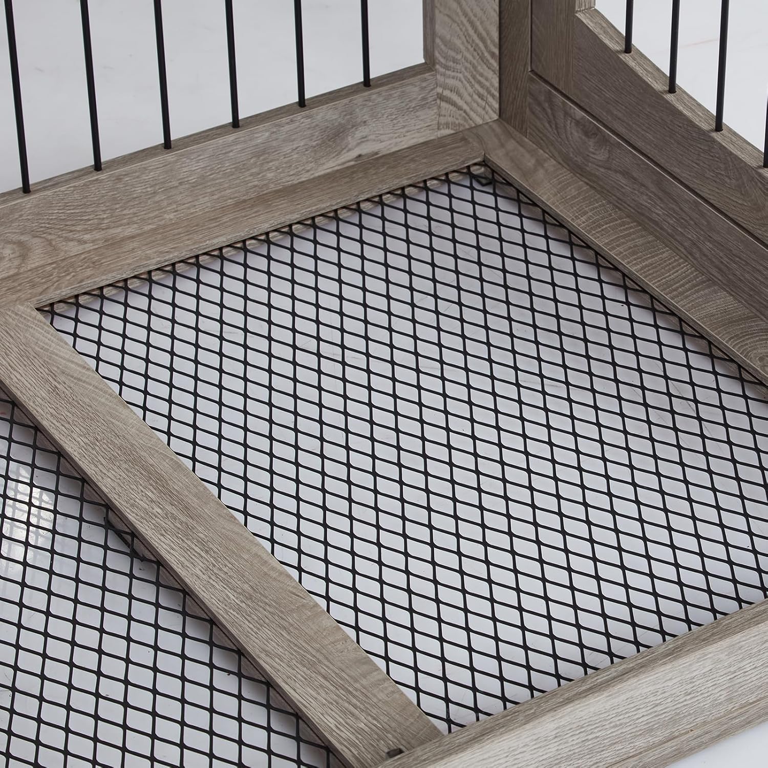 Dog Crate Furniture, Dog Kennel Indoor, Wood Dog Cage Table with Drawers Storage, Heavy Duty Furniture Style Dog Crate