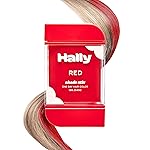 Hally Hair Temporary Hair Color, Shade Stix (Red) - Hair Makeup Accessories for Kids, Teens & Adults - 12 ml Washable Hair Chalk & Dye for Festivals, Sporting Events & Parties