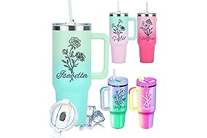 Personalized Tumbler: Blooms and Monograms for Every Sip