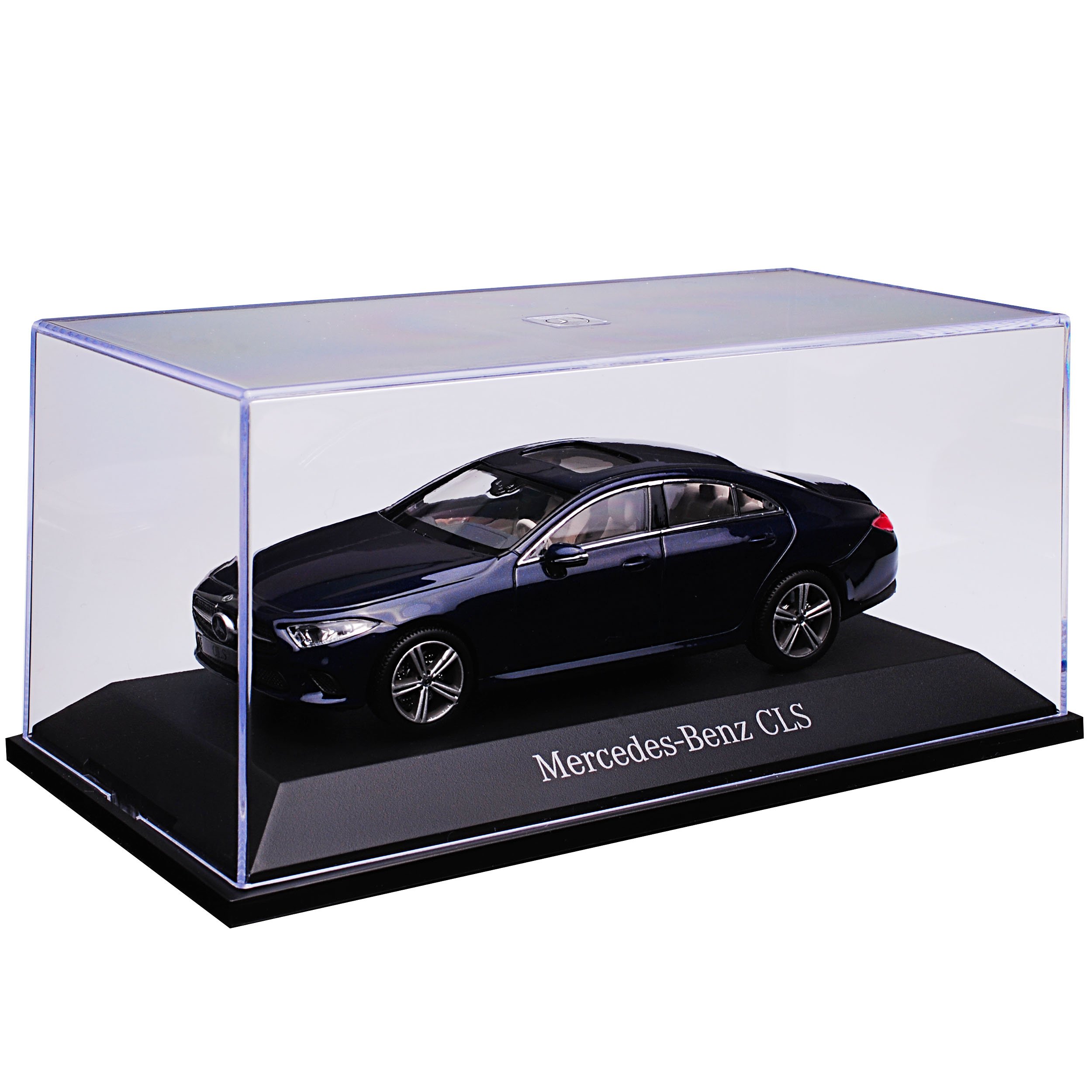 Mercedes-B CLS C257 Coupe Limousine Cavansit Blau Metallic Ab 2018 1/43 Norev Modell Auto mit individiuellem Wunschkennzeichen