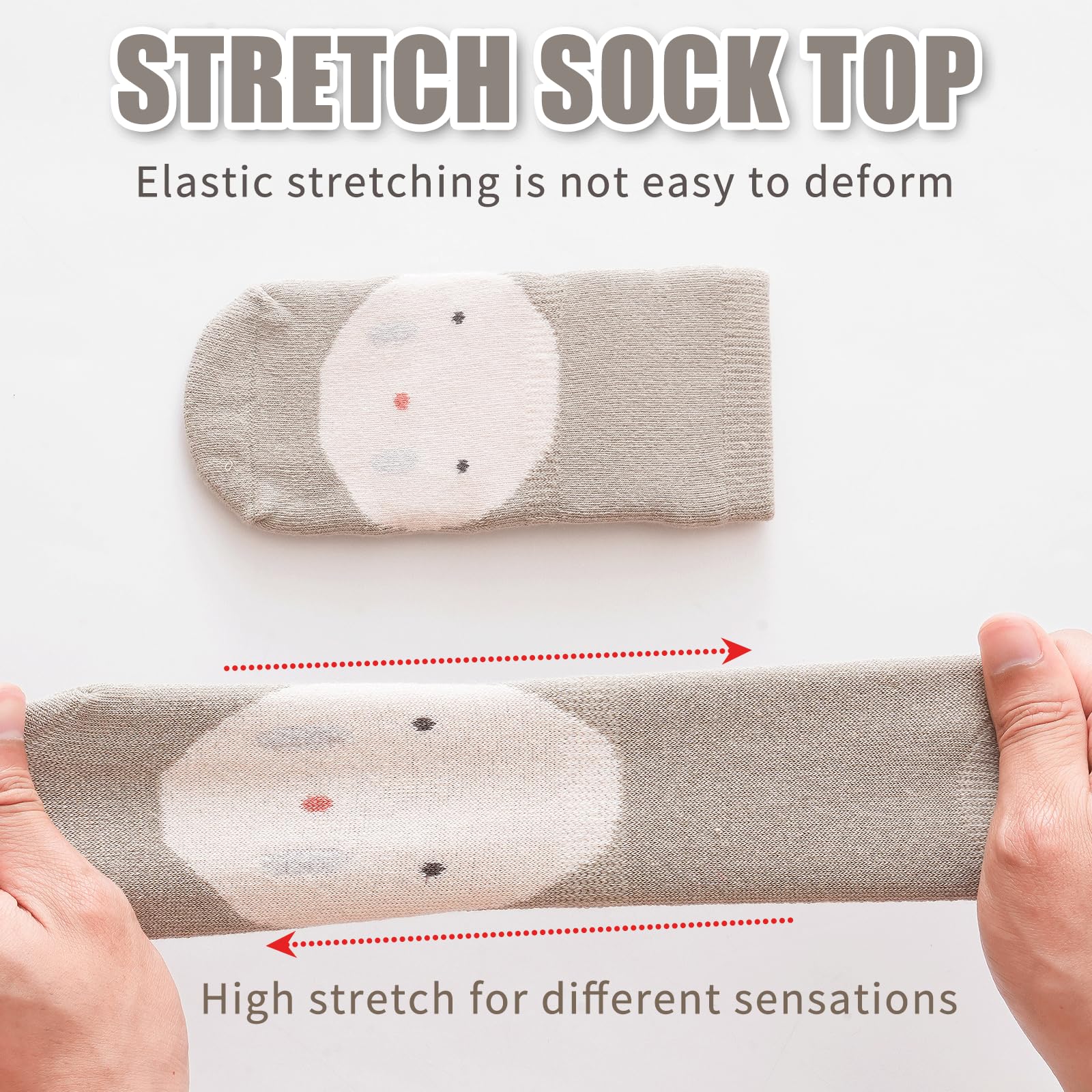 outfit spring Calzini Antiscivolo Bambino Bambina Calze Antiscivolo in Cotone Motivi Animali Neonata Bambini Calzini Invernali 0-12 Mesi 1-5 Anni Compleanno Regalo