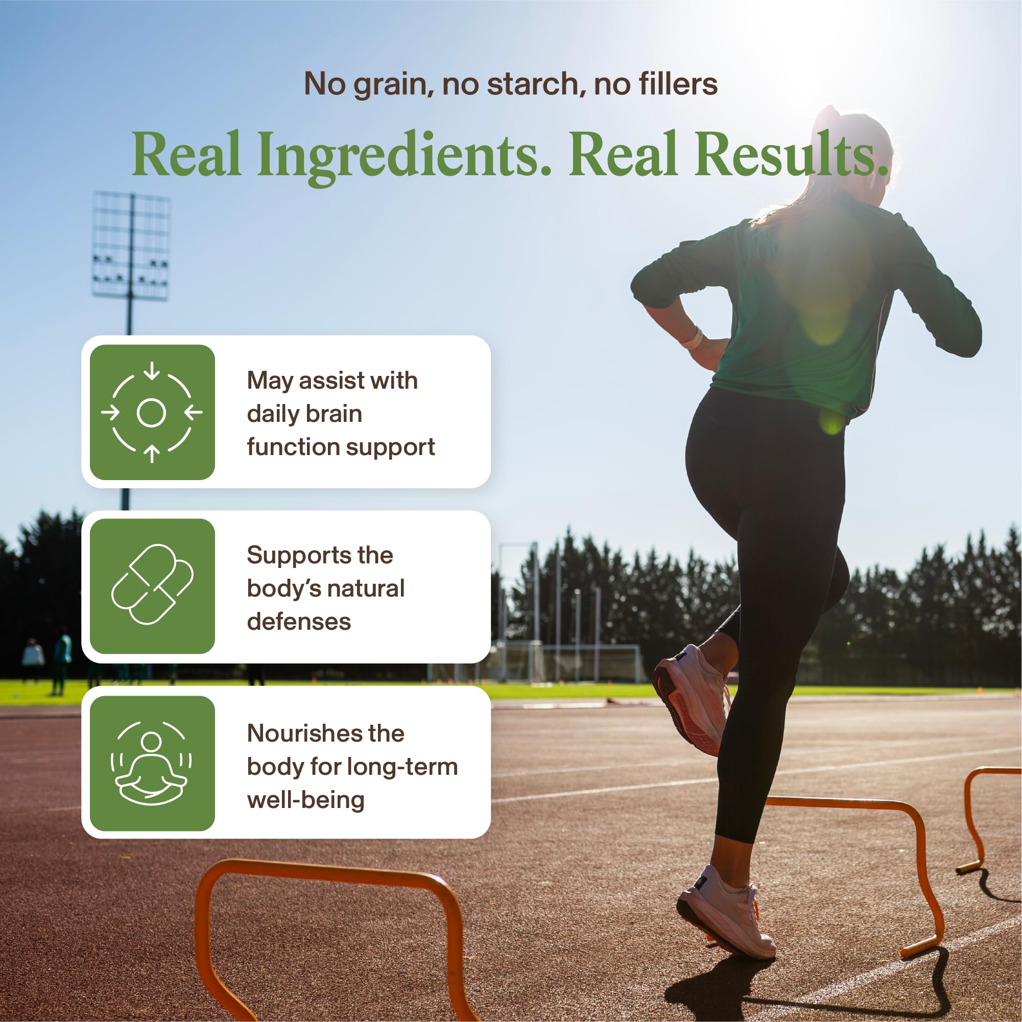 Real Mushrooms Ergothioneine Supplement with Golden Oyster, 60ct — Amazon image 3