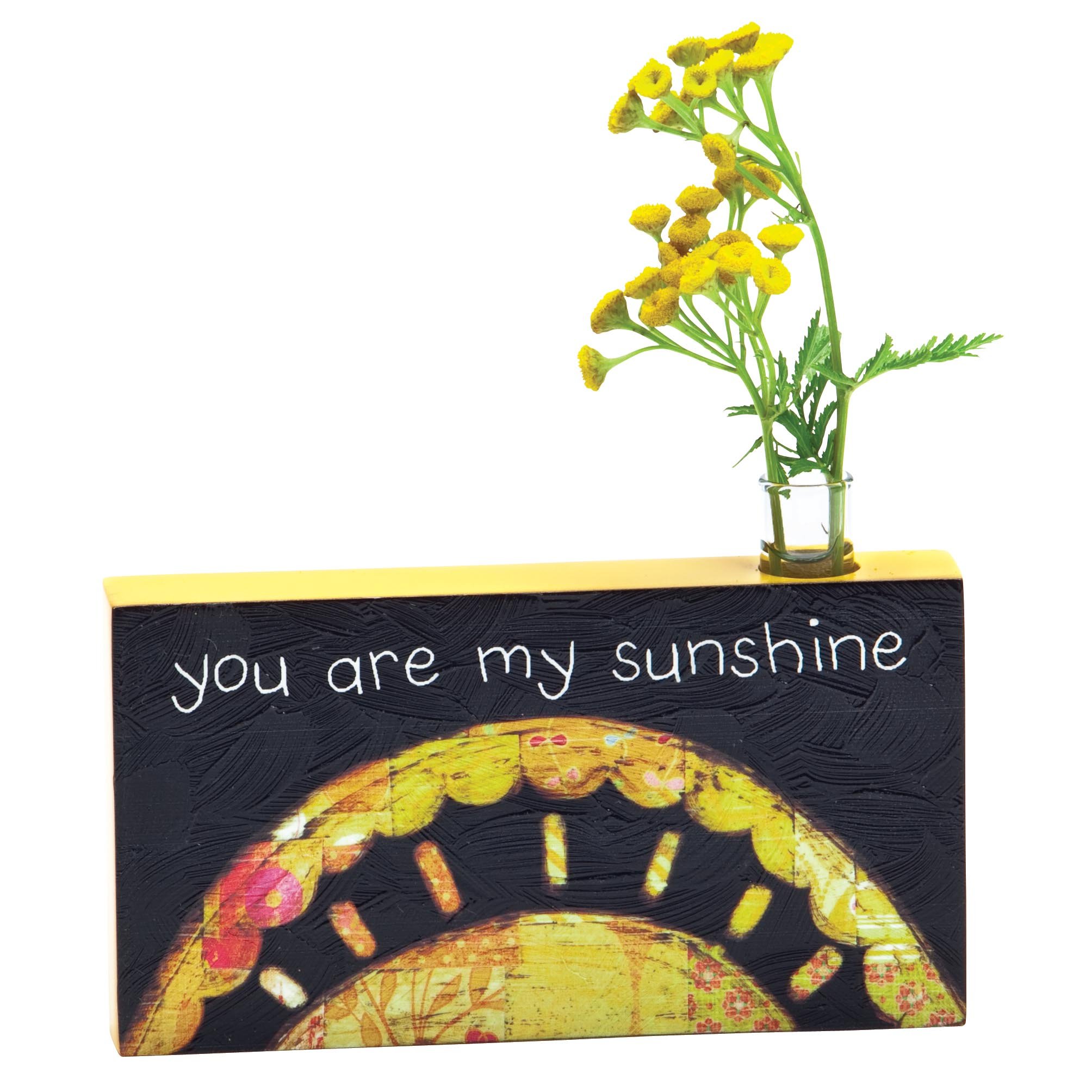 Colorful Devotions You Are My Sunshine Bud Vase