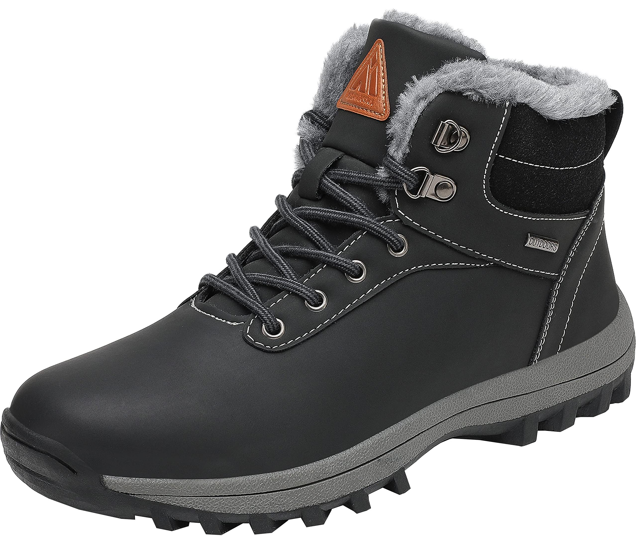 Mishansha Scarponcino Foderata - Caldo Antiscivolo Comode, Unisex Adulto