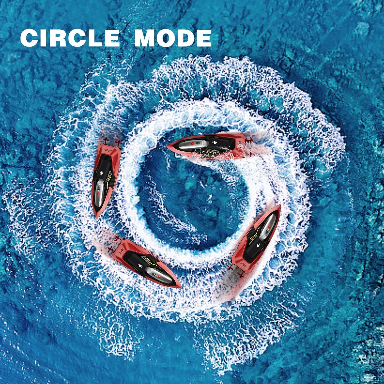 4DRC Remote Control Boats 2.4GHz Full Proportional Mini RC Jet Boat Toys,Boats for Pools and Lakes,akes,Bathtub Toy Boats with Whole Body Waterproof,Gift for Adults Boys & Girls