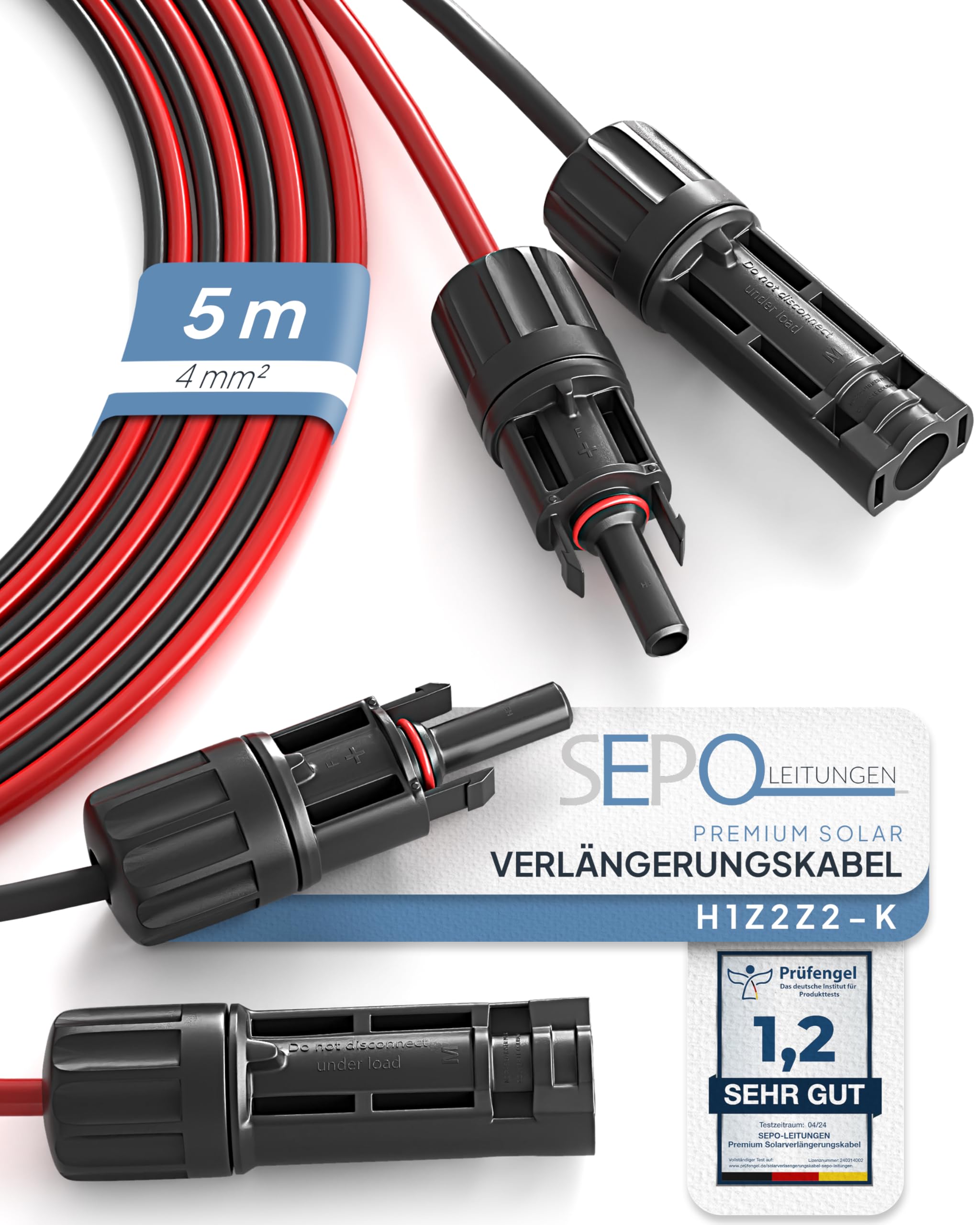 Solarverlängerungskabel