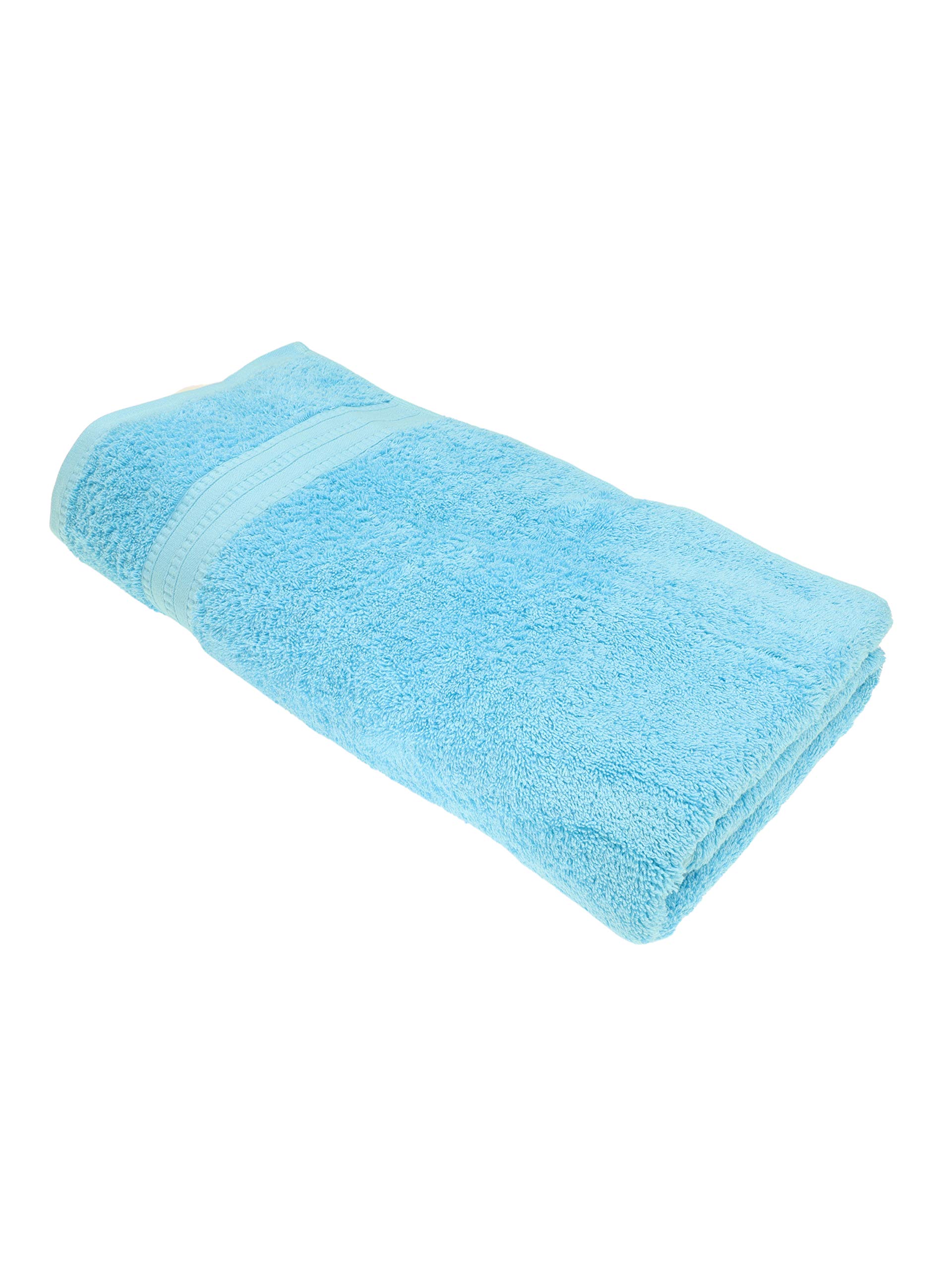 2 Toallas De Baño Extra Suaves Y Absorbentes 70x140 Cm Mezcla De