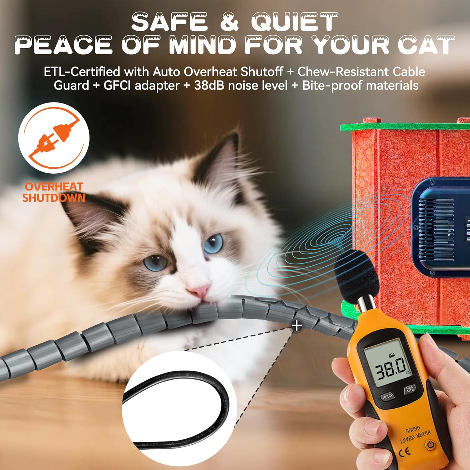 The Ultimate Heated Cat House: Year-Round Comfort for Your Furry Friend!