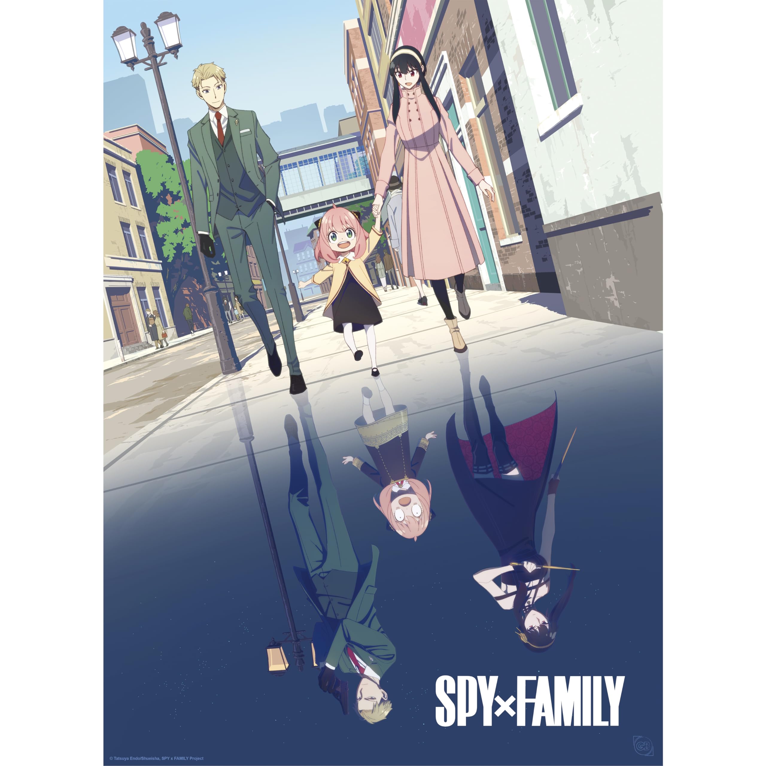 GB eye - SPY X FAMILY Set 2 Chibi Posters A Double Family, Dimensions : 52 cm x 38 cm