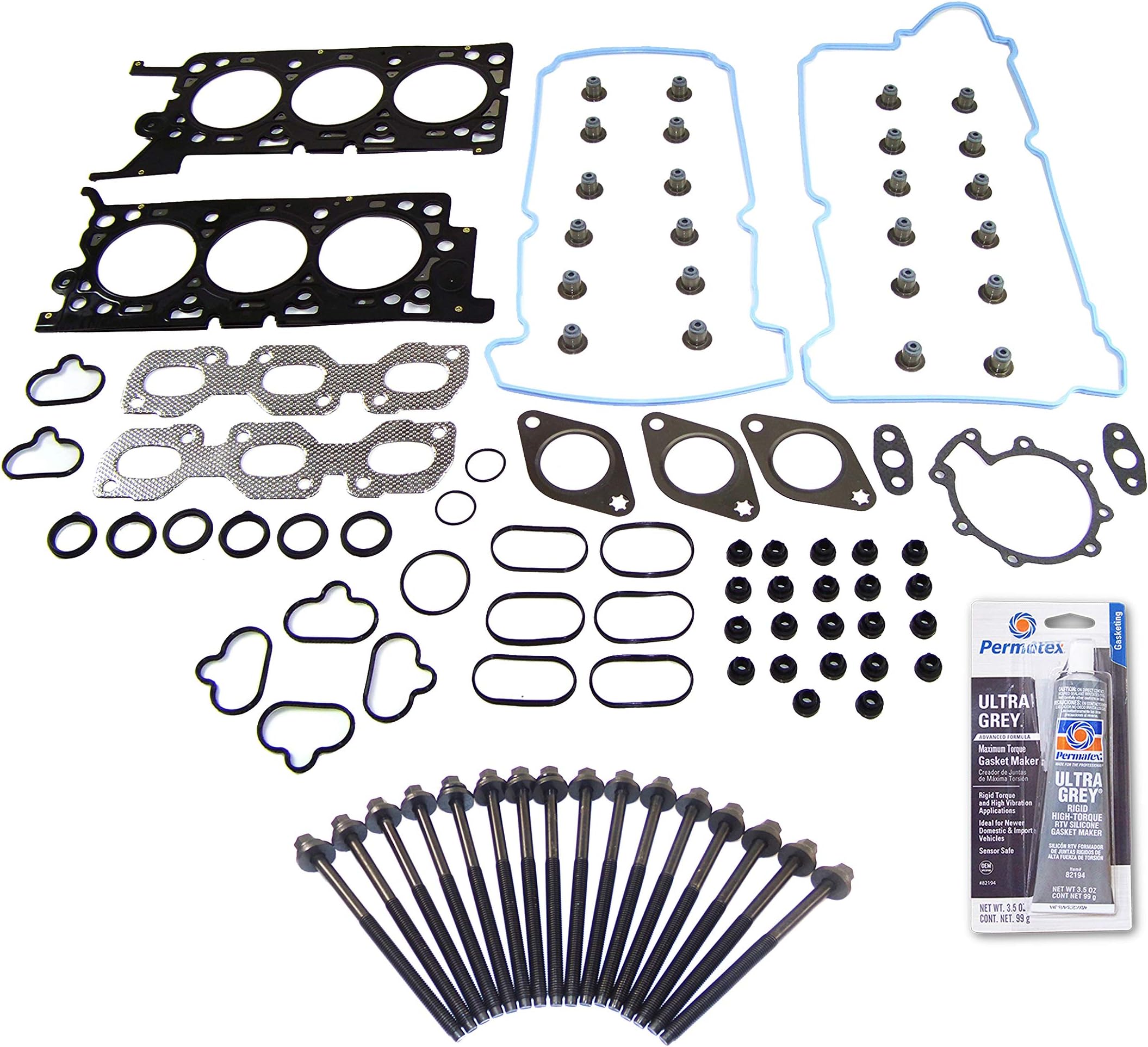CPWK318 Head Gasket Set Bolt Kit Fits: 01-04 Ford Escape Mazda Tribute 3.0L DOHC 24v DURATEC
