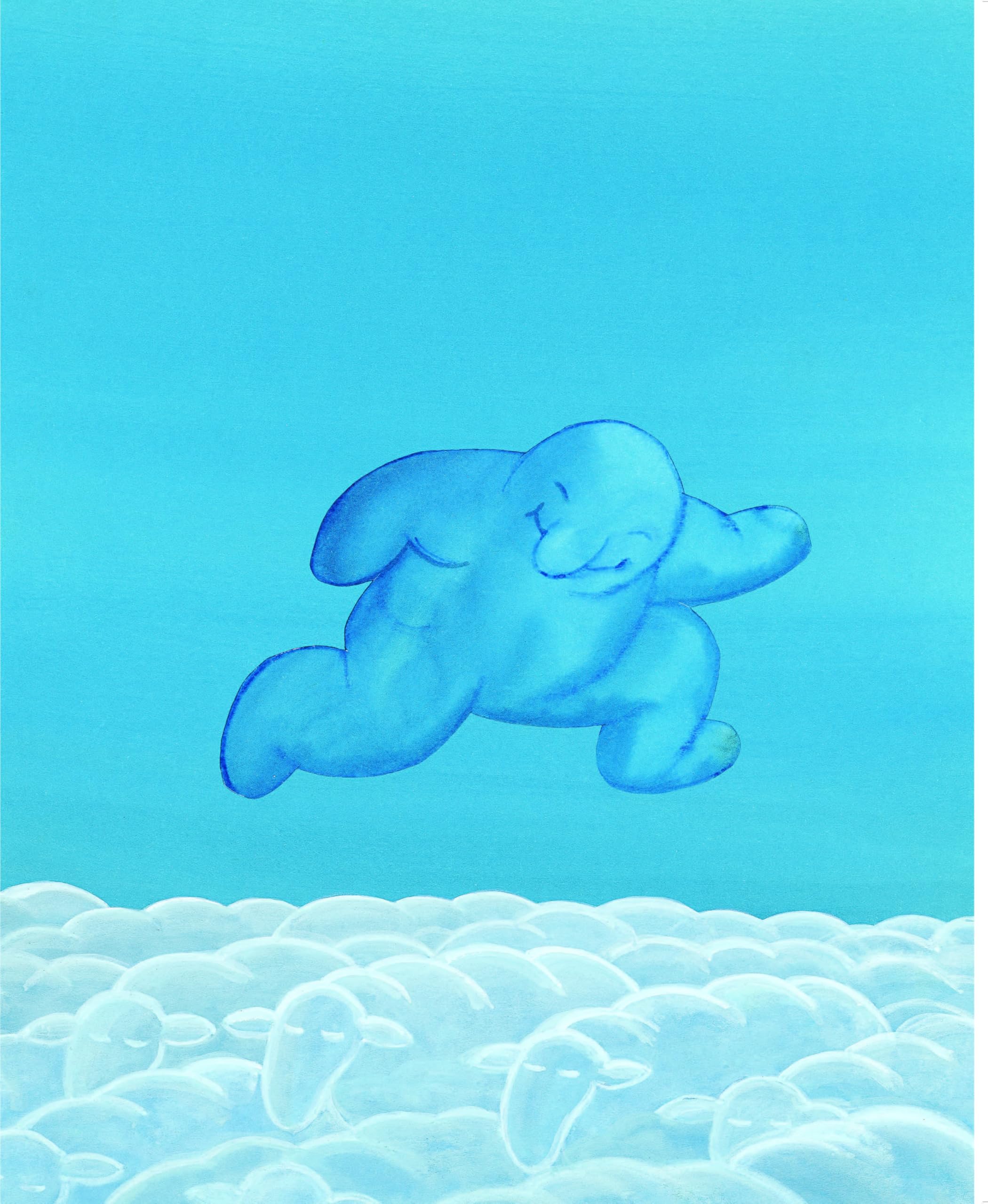 La nuvola blu. Ediz. a colori