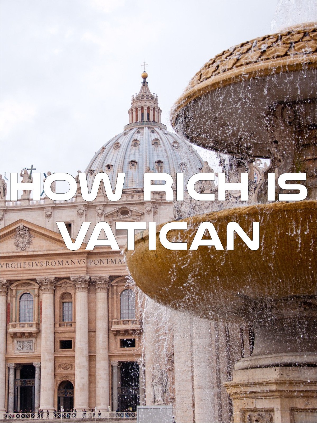 Watch How Rich Is Vatican Prime Video