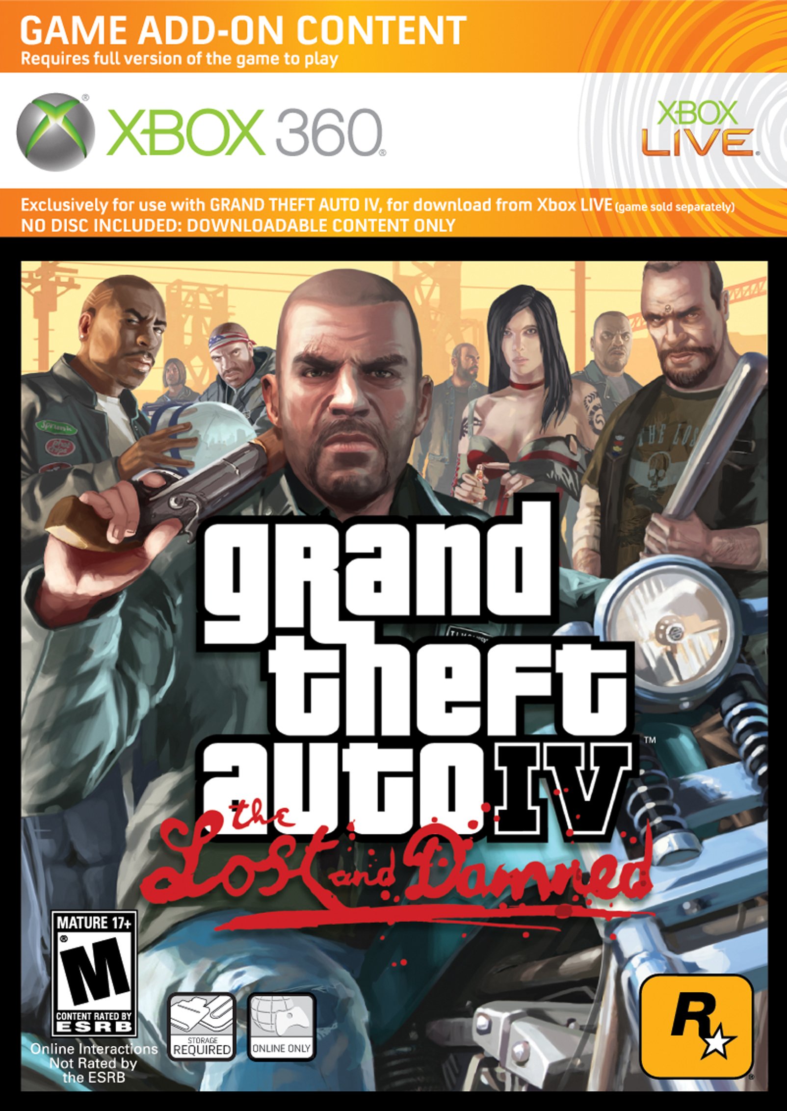 グランド・セフト・オートⅣ grand theft auto Ⅳ Amazon.com: Grand Theft Auto IV: The Lost and Damned - Xbox 360