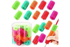 Colorful and Spiky Pencil Toppers for Kids and Adults