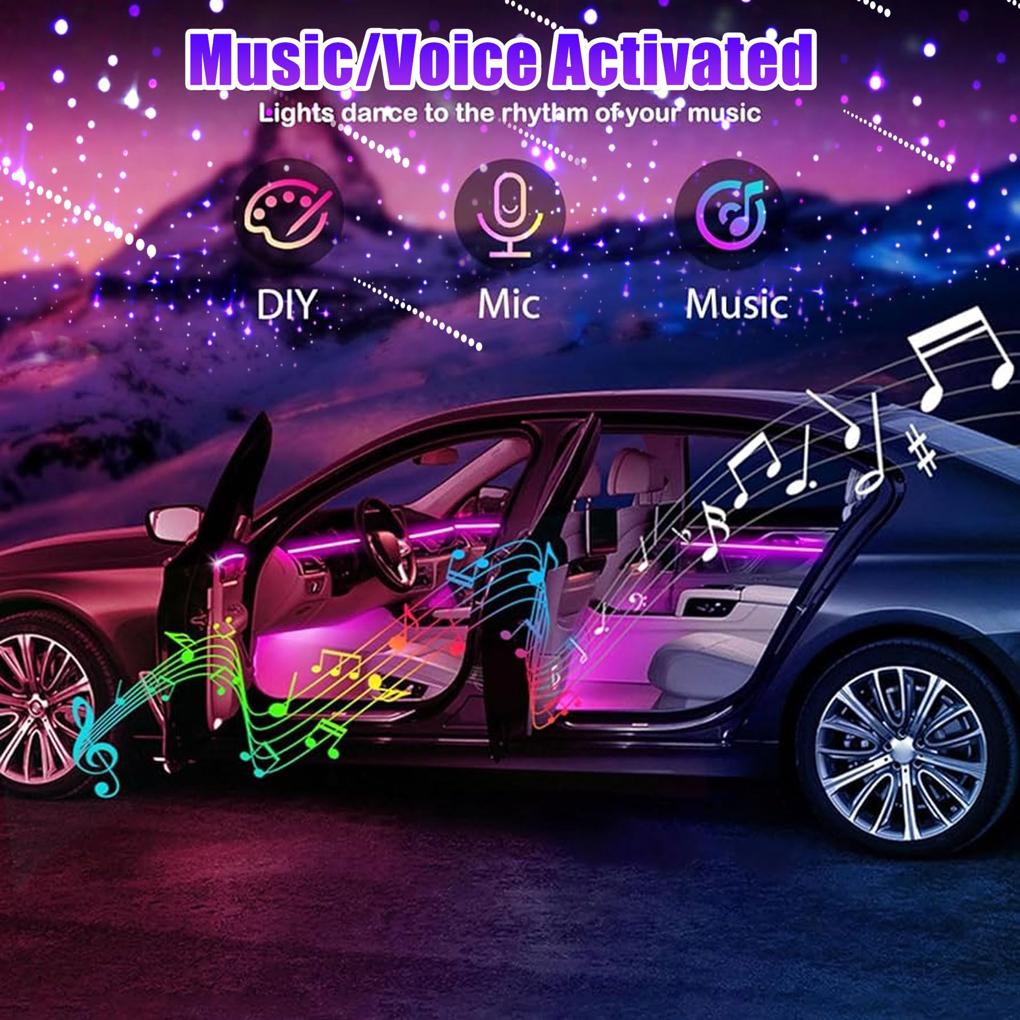 Amazon.co.jp: スターライトヘッドライナーキット 1000個、デュアル