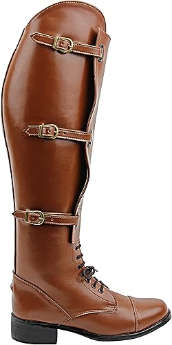 Miniatura 4 de Hispar Hombre Corona Campo Caballo Botas Elegante Moda Equestrian Tan