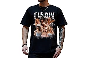 Personalized Photo Girlfriend Face Shirt for Boyfriend Anniversary Custom Valentine Gift