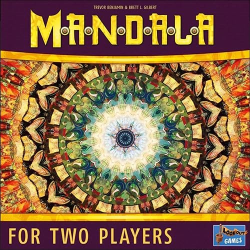 Miniatura 2 de Juego de mesa Mandala  Desafiante juego para dos jugadores con hermoso arte abstracto  Juego de mesa de estrategia para adultos y niños  A partir de