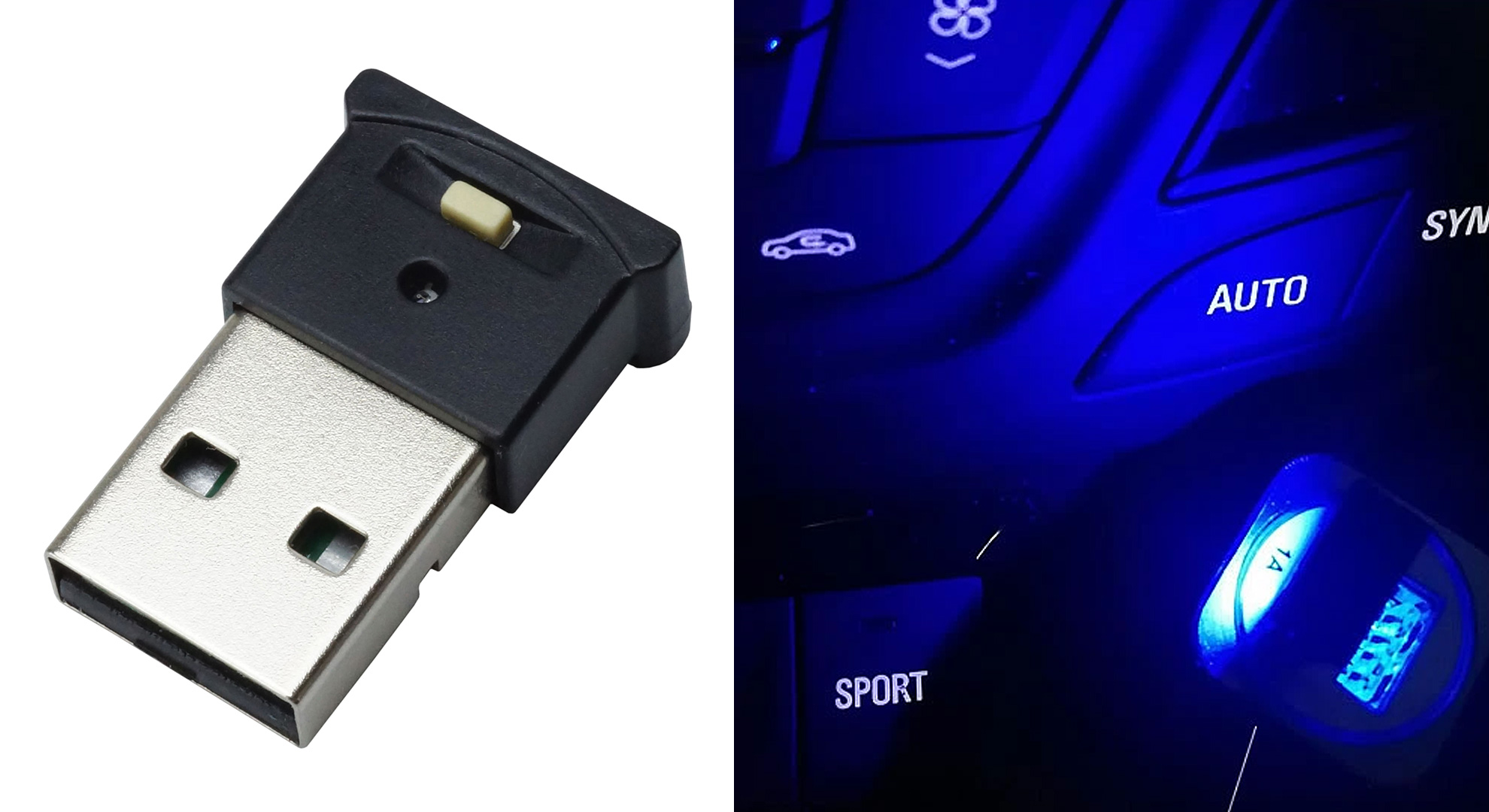 Amazon | prendre USB LED ライト 8色 RGB 光センサー