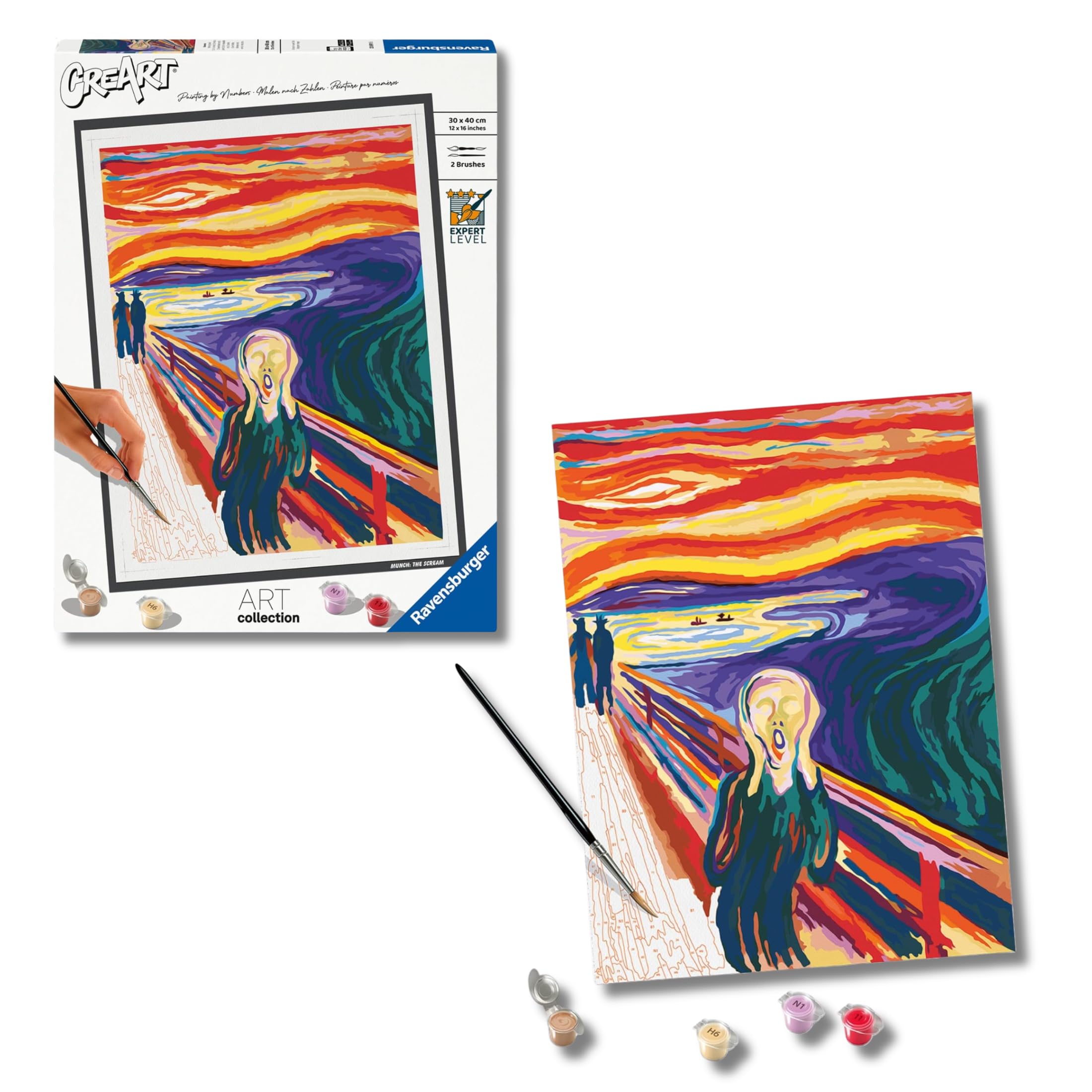Ravensburger - CreArt Serie Premium B Art Collection - Munch: L'U...