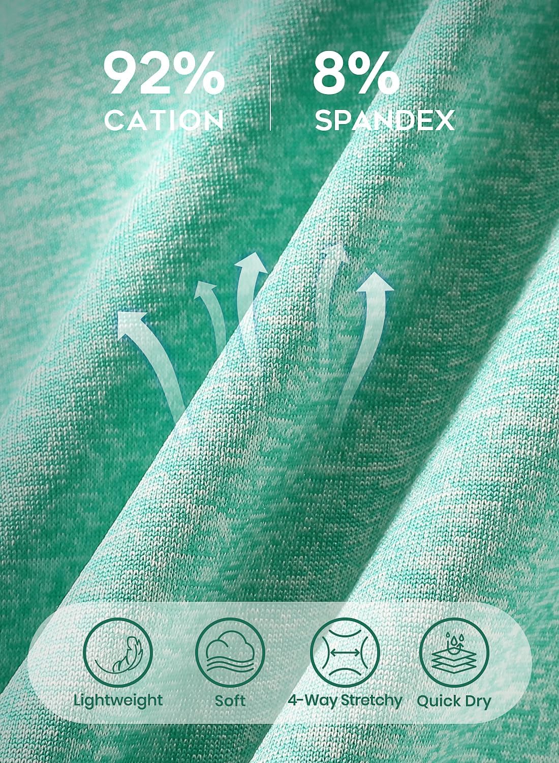 Xelky 5 Pack Womens Athletic Crop Tshirt Short Sleeve Cropped Dry Fit Workout Shirts Loose Crew Neck Yoga Gym Tee Tops - Image 6