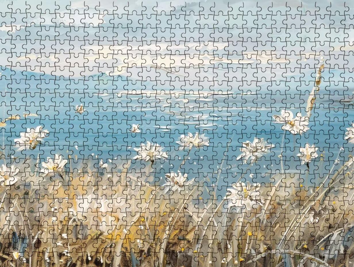 Puzzle dla dorosłych 3000, zabawne puzzle, pole ryżowe chryzantema YHPGL1