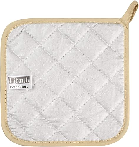 Miniatura 4 de Juego de 5 portavasos resistentes al calor, de 100 % algodón para cocinar y hornear