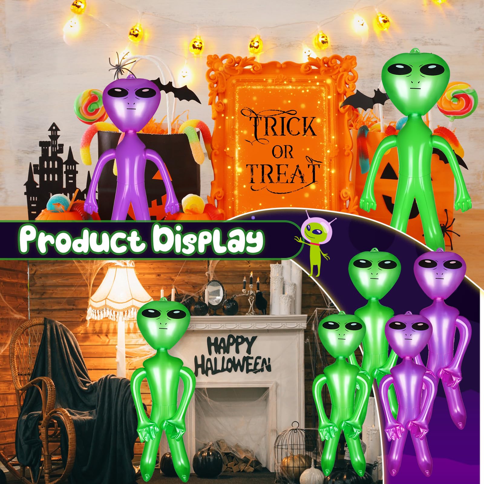 Inflatable Halloween Decorations Alien Halloween Decorations Inflatable ...
